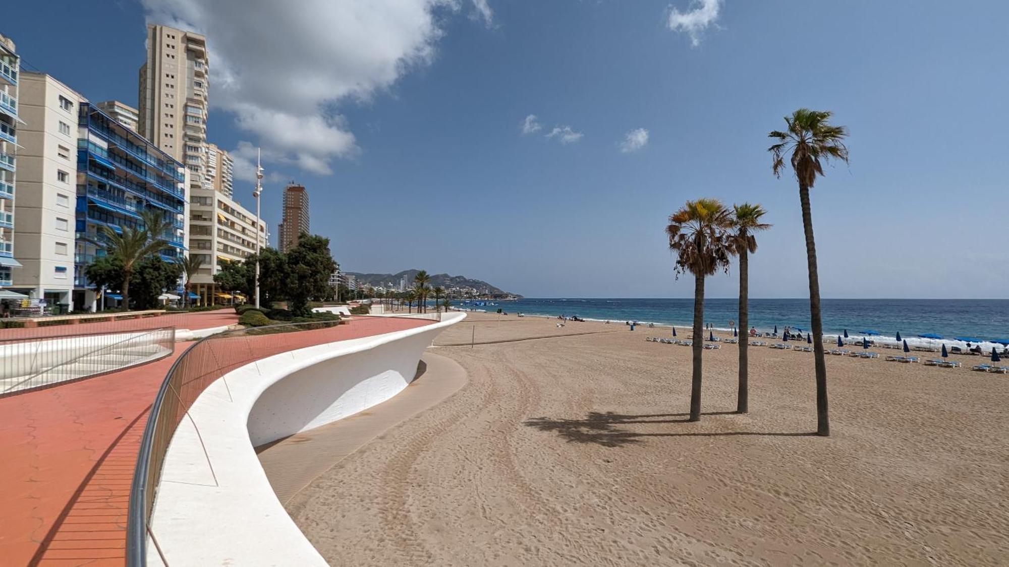 Pintor Sorolla Sea Front Apartment Μπένιντορμ Εξωτερικό φωτογραφία