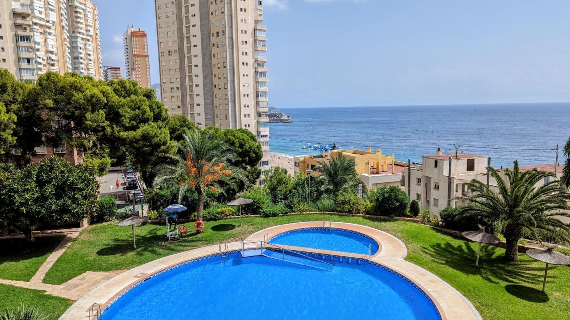 Pintor Sorolla Sea Front Apartment Μπένιντορμ Εξωτερικό φωτογραφία